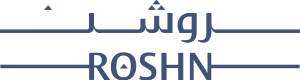 ROSHN Logo type Blue